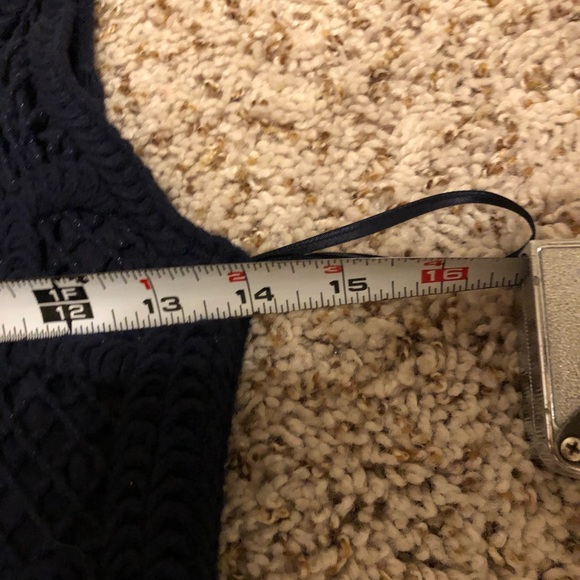 Brand 🆕 Blue Crochet Gianni Bini Dress - Picture 7 of 8